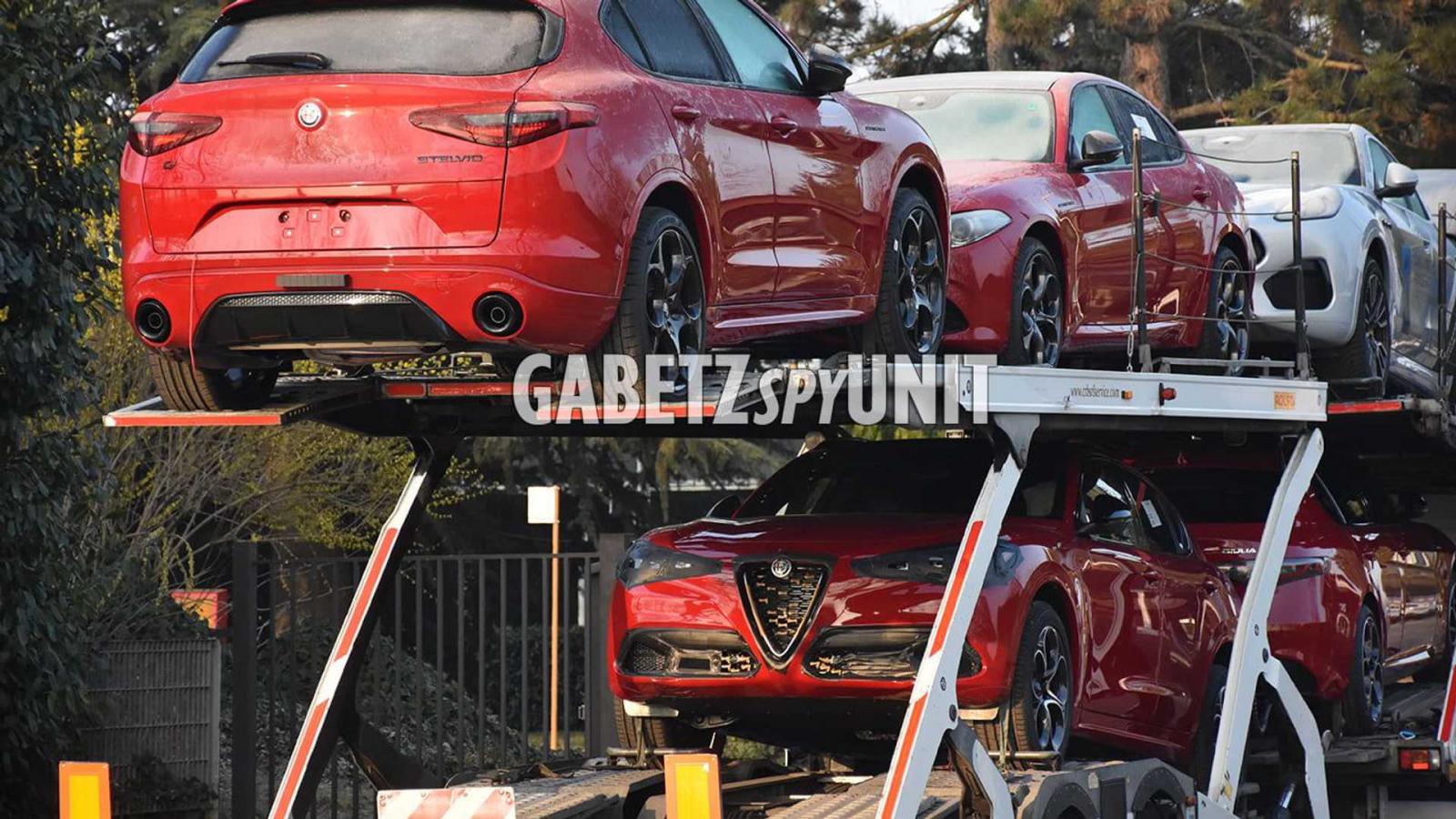 Νέες φωτογραφίες της ανανεωμένης Alfa Romeo Stelvio